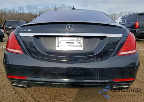 2014 Mercedes-Benz S 550 z USA, uszkodzony, nr VIN WDDUG8CB7EA048868